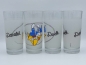 Preview: 4x Donald Duck Trinkglas Walt Disney